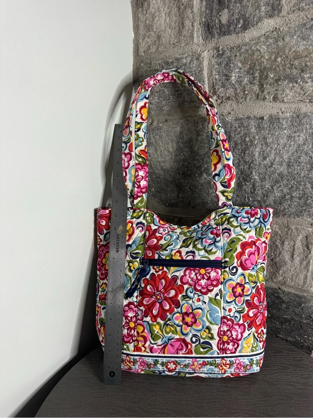 Vera Bradley Quilted Floral Tote Bag in Multicolor